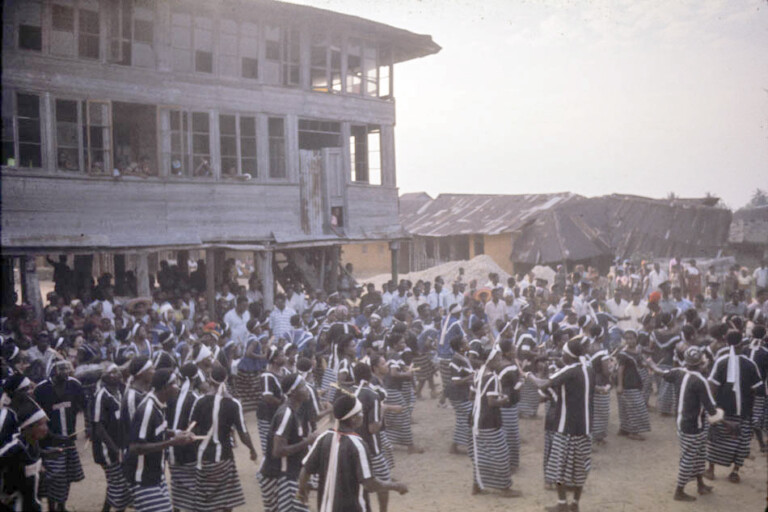 Ejesilem Group Opobo, 1961 Photographed by Leonard Plotnicov
