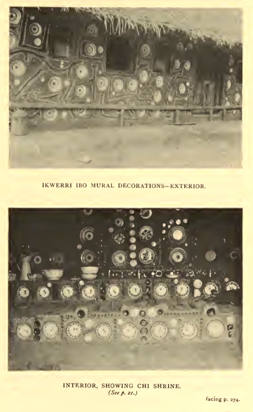 Art and Spirituality: The Ikwerre Mural Decorations and Chi Shrines in Percy Amaury Talbot’s Tribes of the Niger Delta (1932)