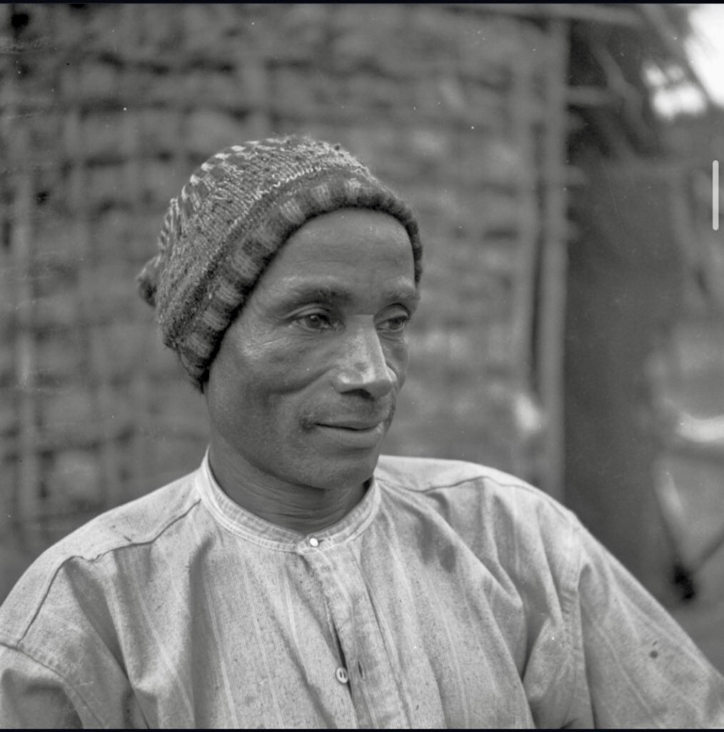 A man from Isuochi, Photo taken by G. I. Jones 1930s.
