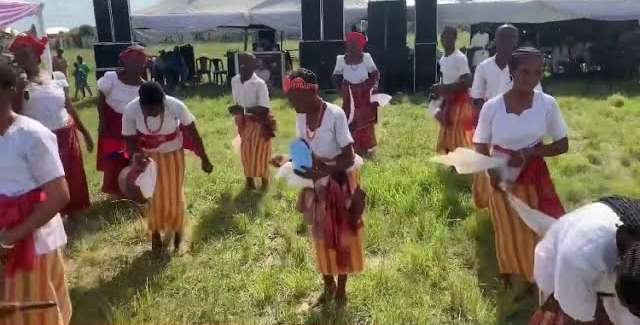 Egwu Amala cultural dance performance by Aboh women