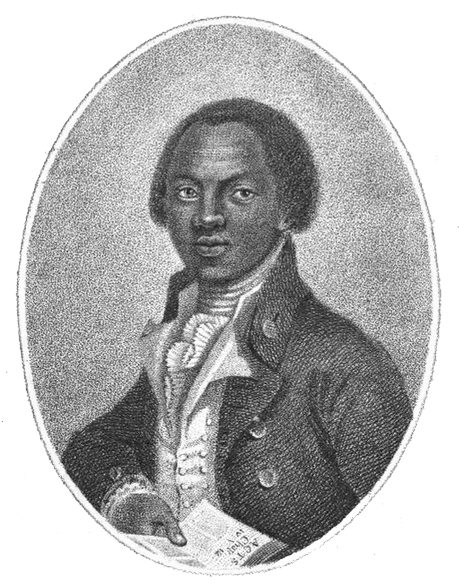 Portrait of abolitionist Olaudah Equiano (c. 1745 – 1797), by Daniel Orme (c. 1766 – 1832).