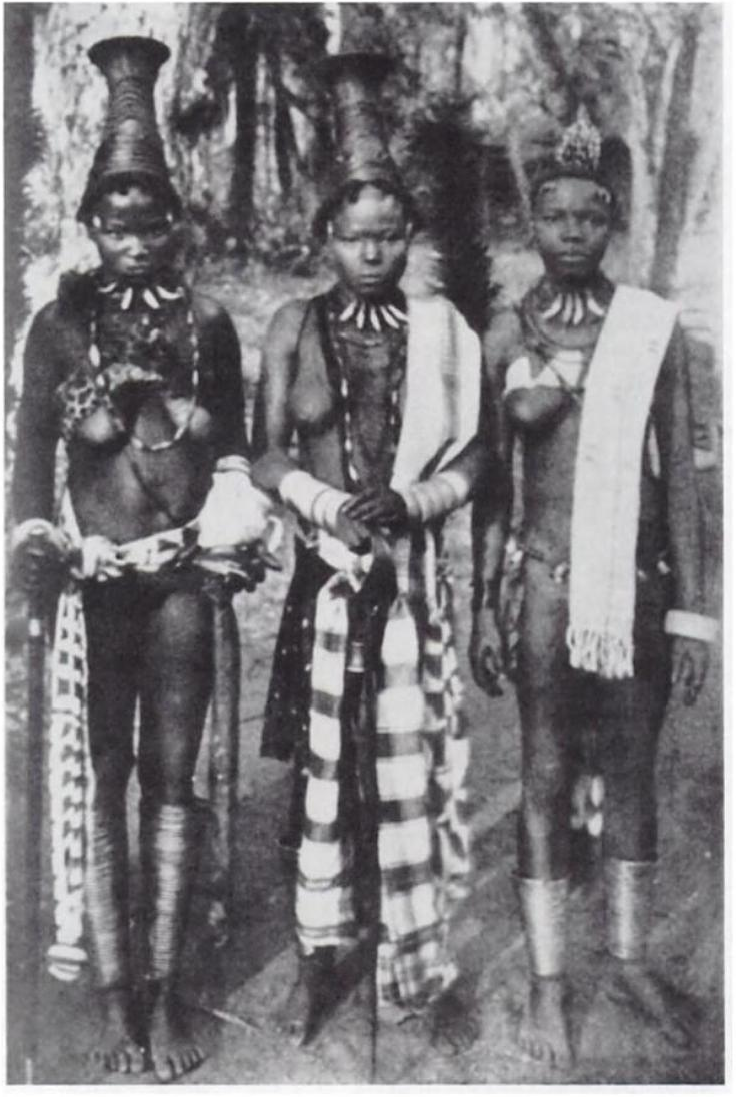 Igbo women, photographed in Nigeria, early 20th century