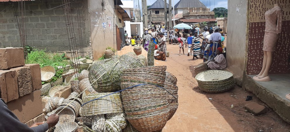Ode Market: The Heart of Ntezi's Basket Trade