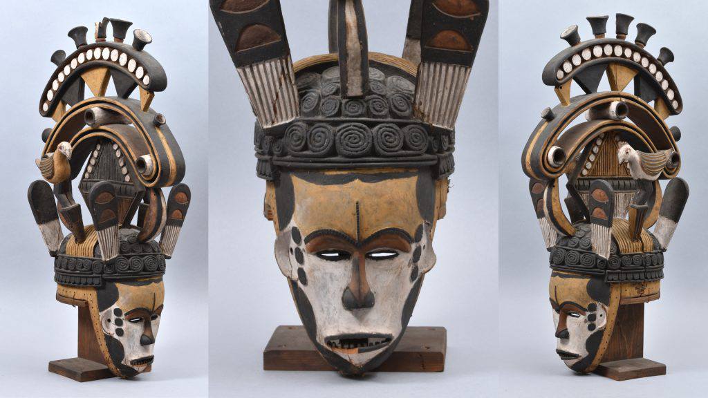 Maiden Spirit Mask, collected by Northcote Thomas in 1911.