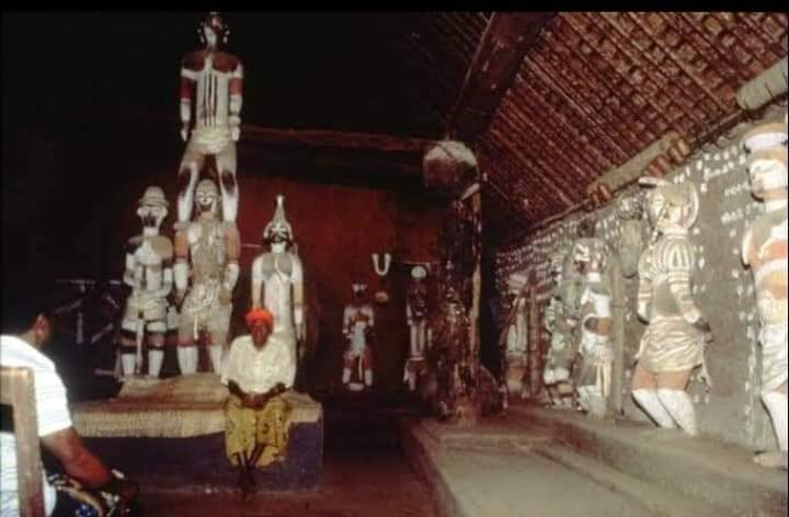 An Igbo Traditional Shrine