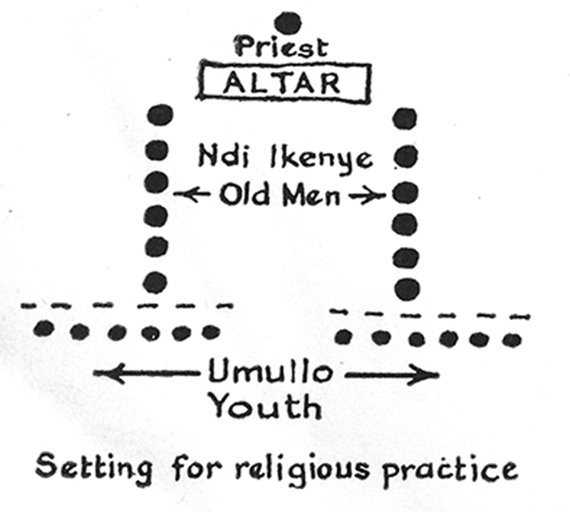 Iba Social Religious Seating by Frank Mbanefo.