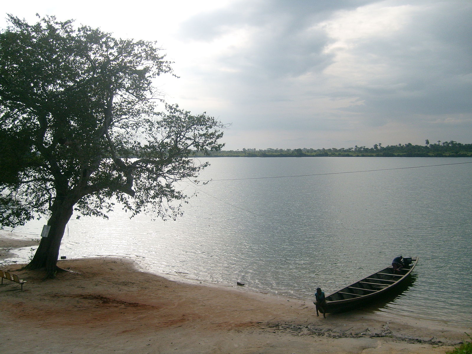 A photograph of Oguta Lake in Imo State, Nigeria. Photo - Ochiwar