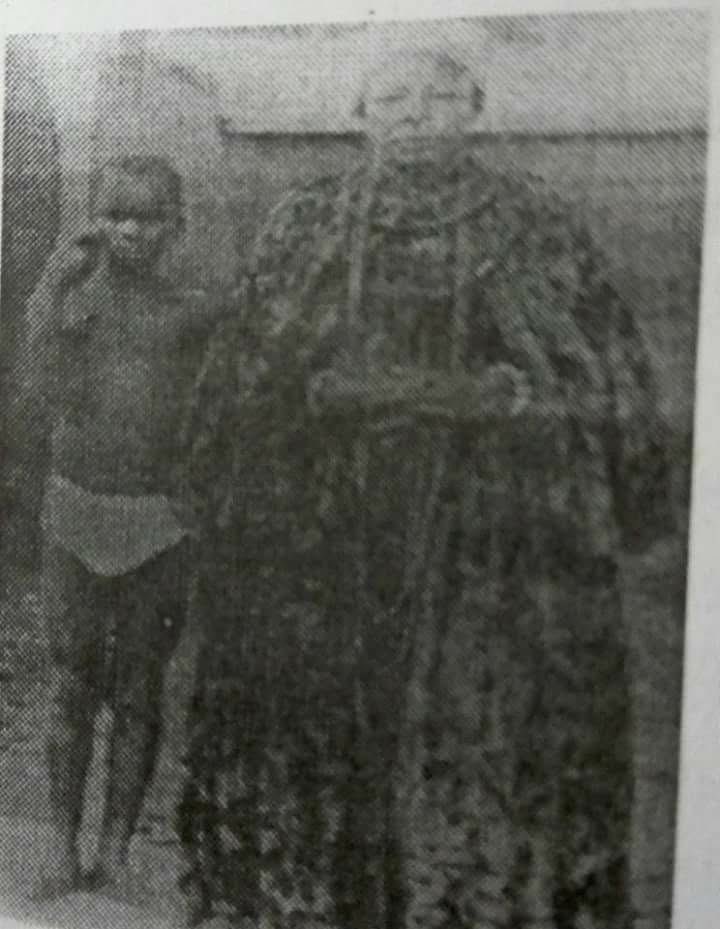 HRM, Obi Jegbefume I, ruled Abavo Kingdom from 1910-1953.