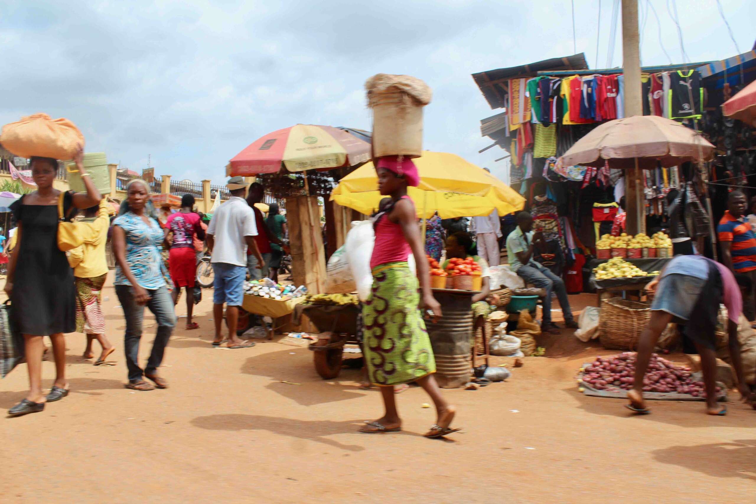Nkpor Market in Onitsha, Anambra State, Nigeria. Photo - Juju Films