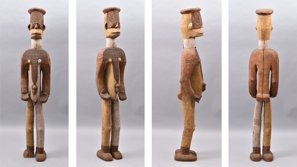 Ngene spirit figure, collected by Northcote Thomas in Awgbu (now in Anambra State, Nigeria) in 1911. Photo: Re-entanglements