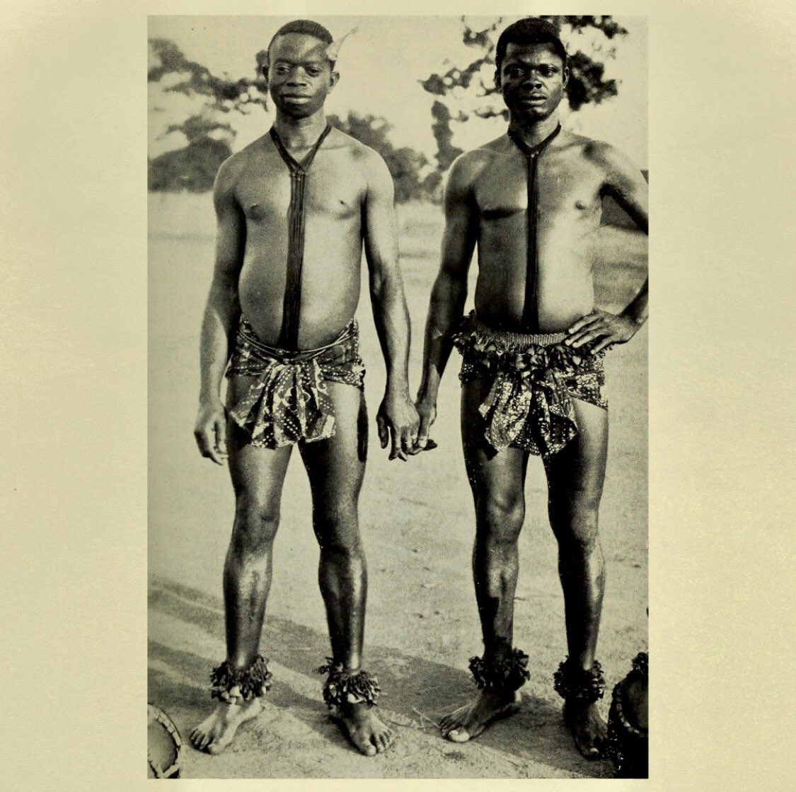 Photo: Guinea fowl dancers probably from Nri. (Egwu Ụkpọ): G. T. Basden (1921). "Among the Ibos of Nigeria". p. 132. Internet Archive.