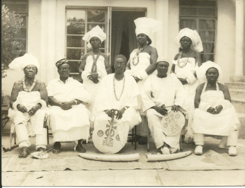 Women of the prestigious Otu Odu Society. Source: inlandtown.com