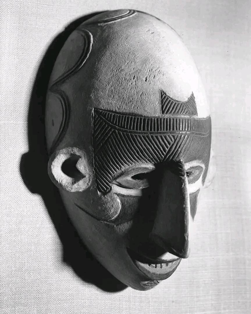 A traditional Igbo tribal masks