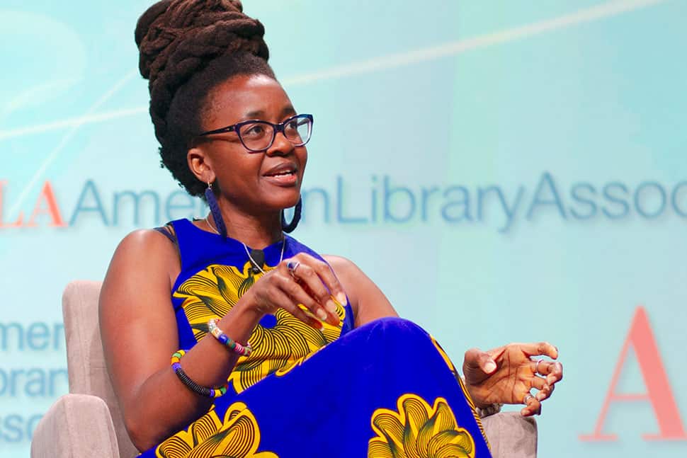 Nnedi Okorafor. Source: Americanlibrariesmagazine