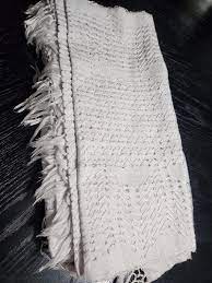 New White Cotton Akwa-ocha/3 Piece Luxury Hand Made Fabric/white Tradition Hand Made Fabric/brides 2 Piece Fabric&a Piece Groom Drip - Etsy