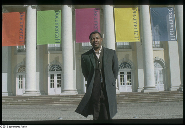 Art installation at Documenta 11 curated by Okwui Enwezor.”
