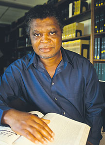 Don Ohadike, shortly after his appointment as director of the Africana Studies and Research Centre in 2001.