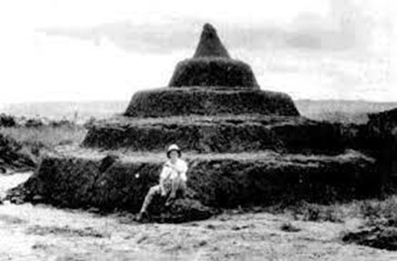 A Nsude pyramid taken by G.I Jones 1935