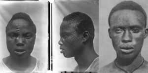 A Igbo Men with Mgburuichi from Nri. Photographed by Northcote Thomas, c. 1910-1911. Museum of Archaeology and Anthropology, Cambridge