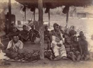 Onitsha, 1889, Photographer possibly by G. F. Packer credited with other photos from the Niger and Önïcha (Onitsha)