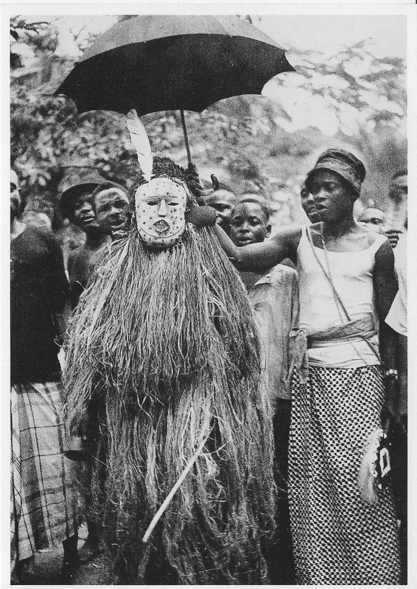 Ikwerri Ibo, Rumuji village. Owu masquerade. Mask called ‘Ajibodo’ 1931