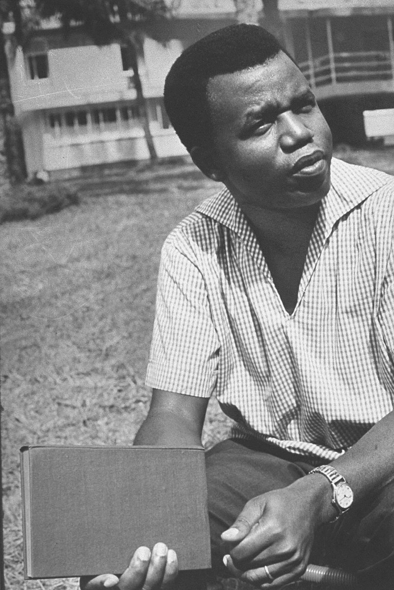 Chinua Achebe in Lagos, Nigeria in the year 1966. Credit: New York Times